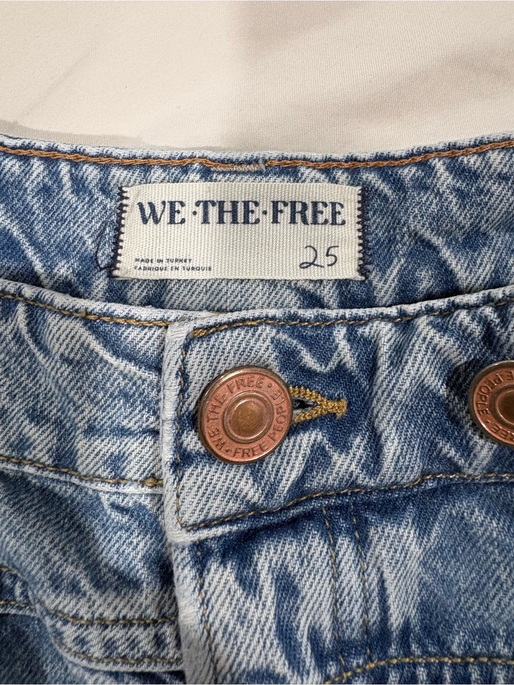 Free People We The Free Palmer Cuffed Jeans - Picture 7 of 10